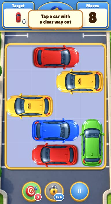 Parking jam — Puzzle game template