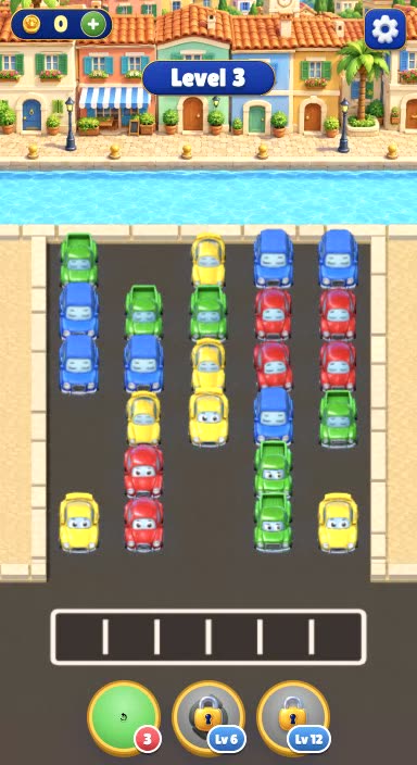 Car match — Puzzle game template