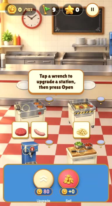 Cooking — Simulation game template