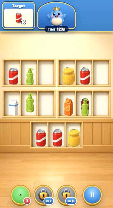 Goods sort — Puzzle game template
