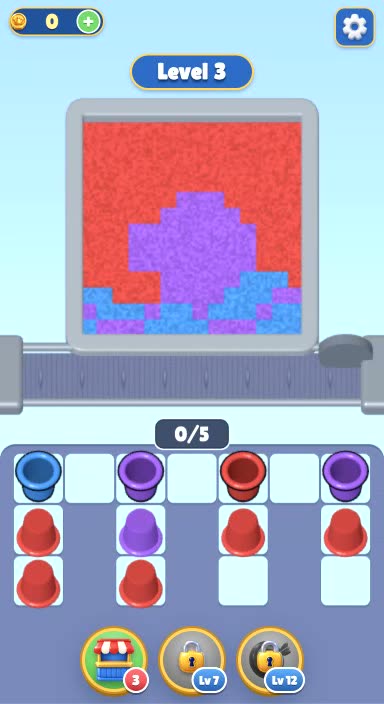 Sand loop — Puzzle game template