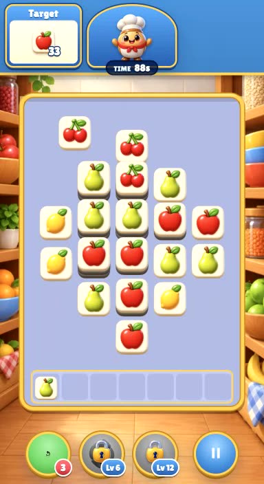 Triple tile match — Puzzle game template