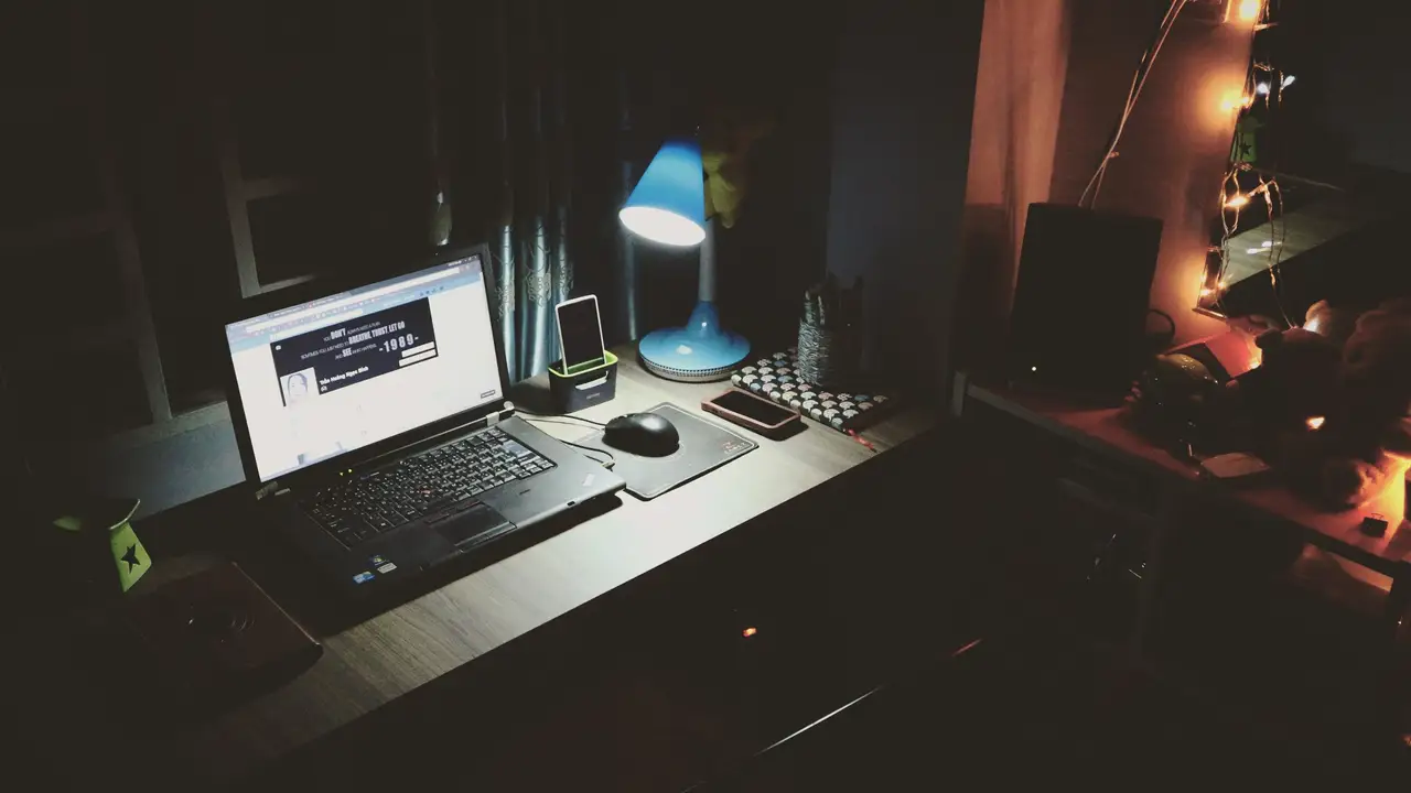Developer workstation with multiple monitors showing analytics