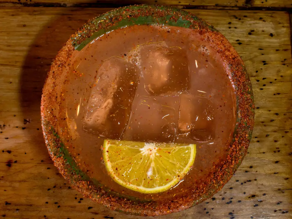 Margarita, salt rim