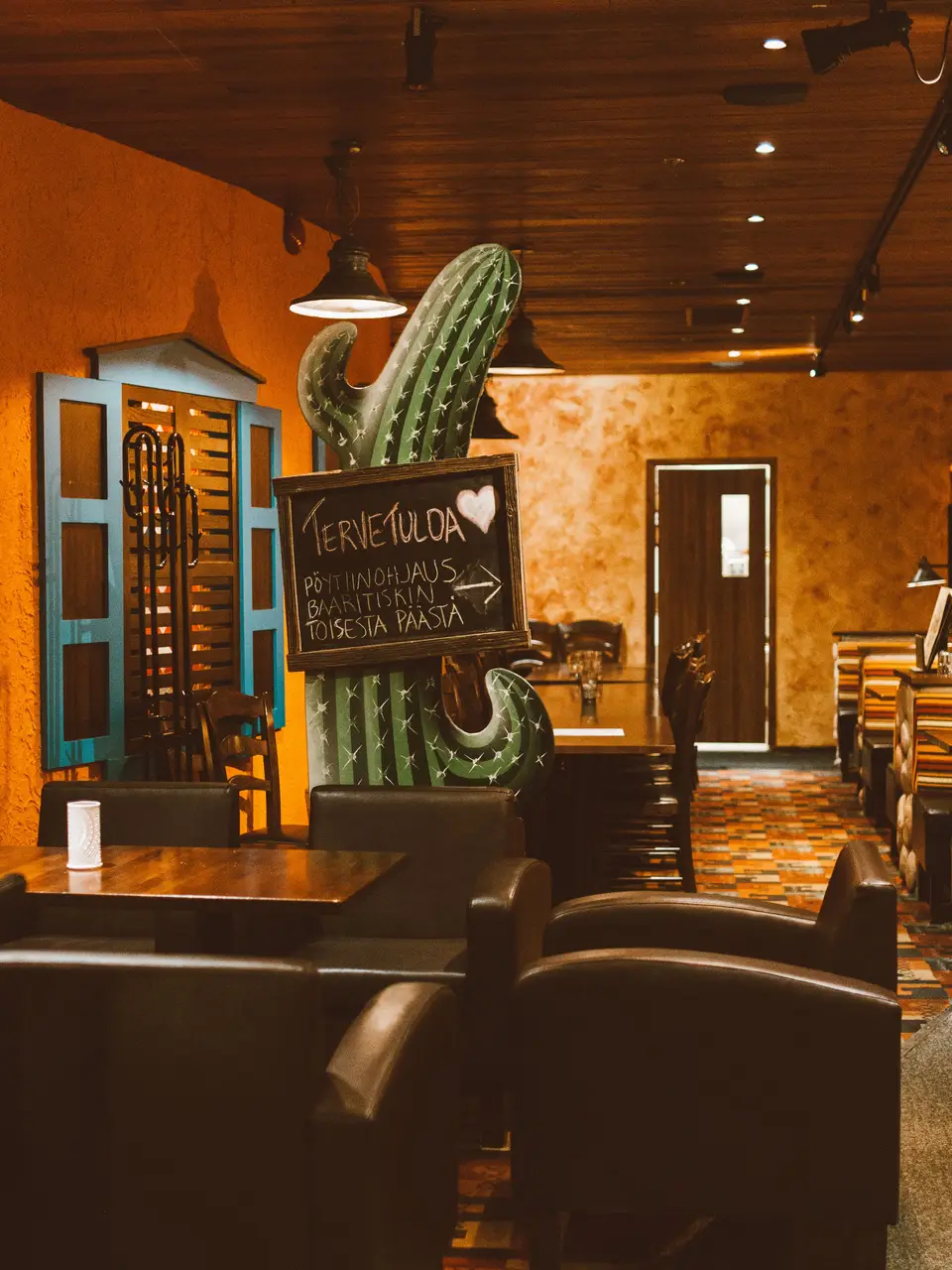 The cantina room