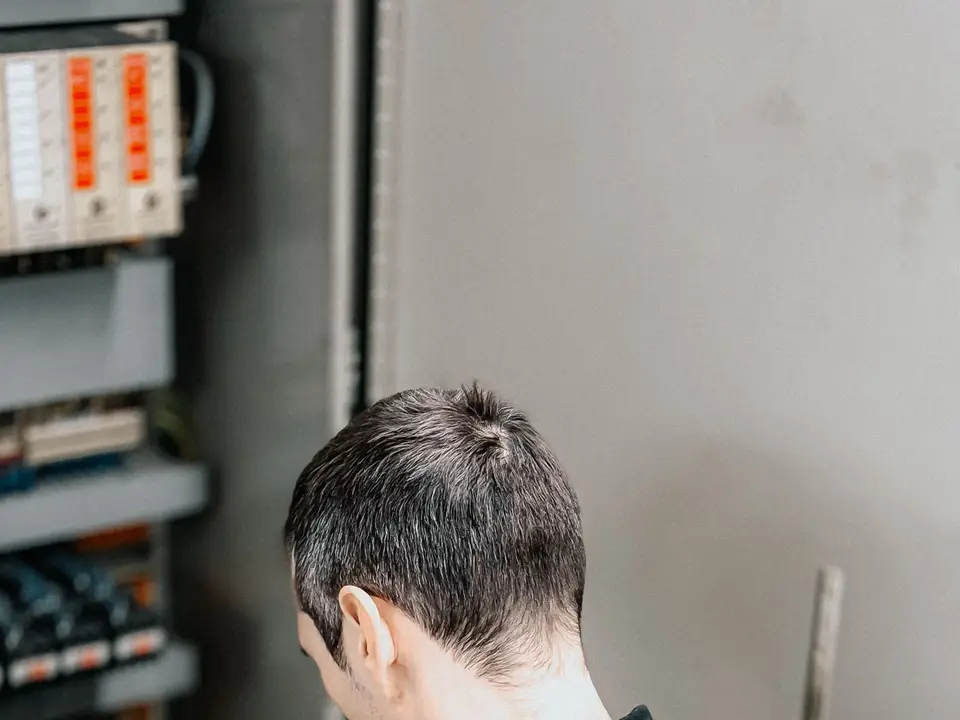 Interlocked breaker plate on a main panel