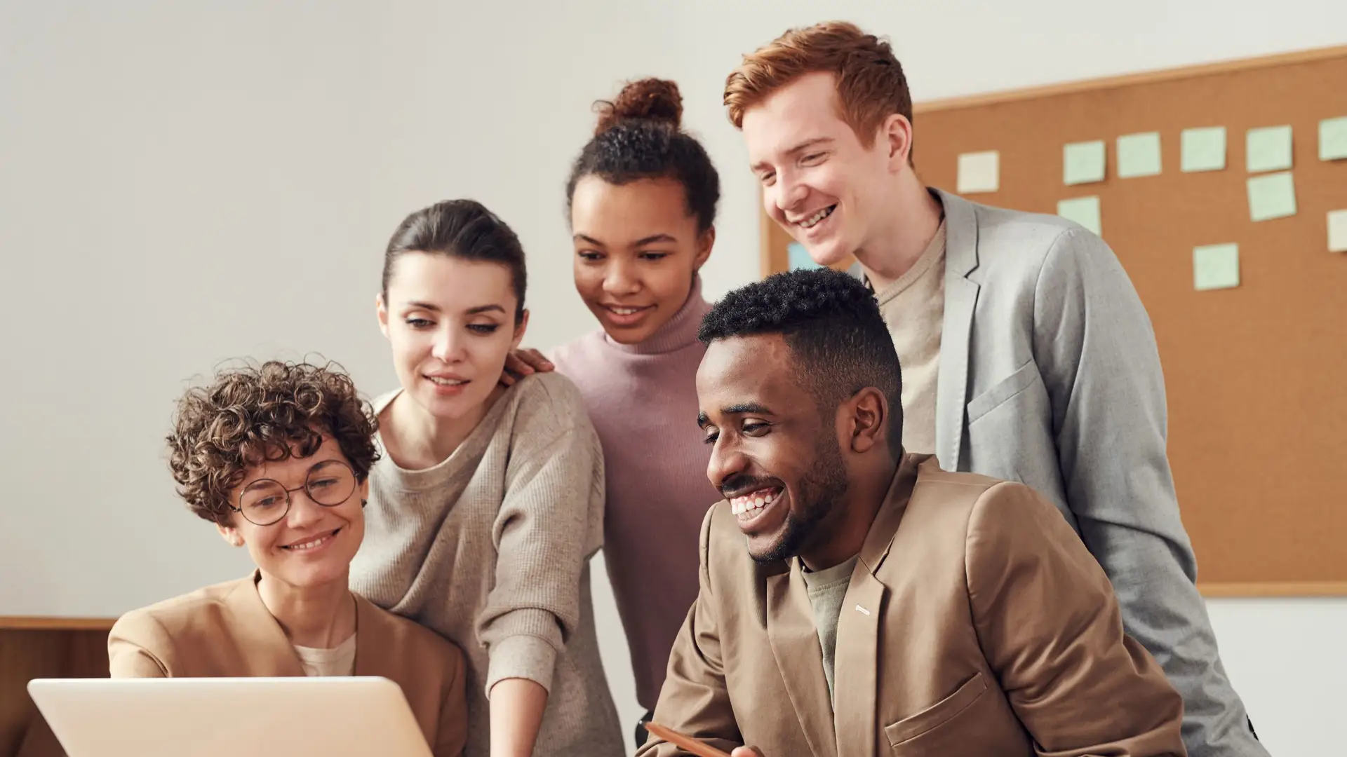 Brand strategists reviewing employer brand mood boards