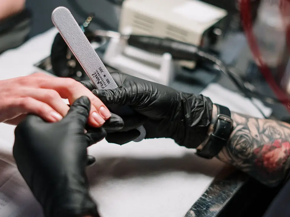 Gel art with cure times