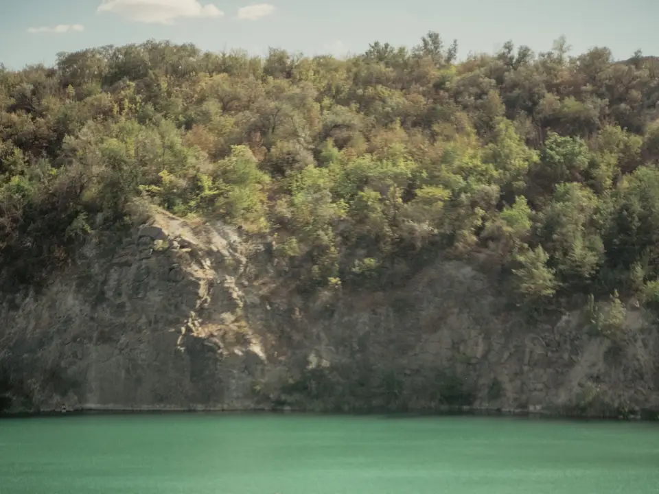 Kayakers on a calm lake