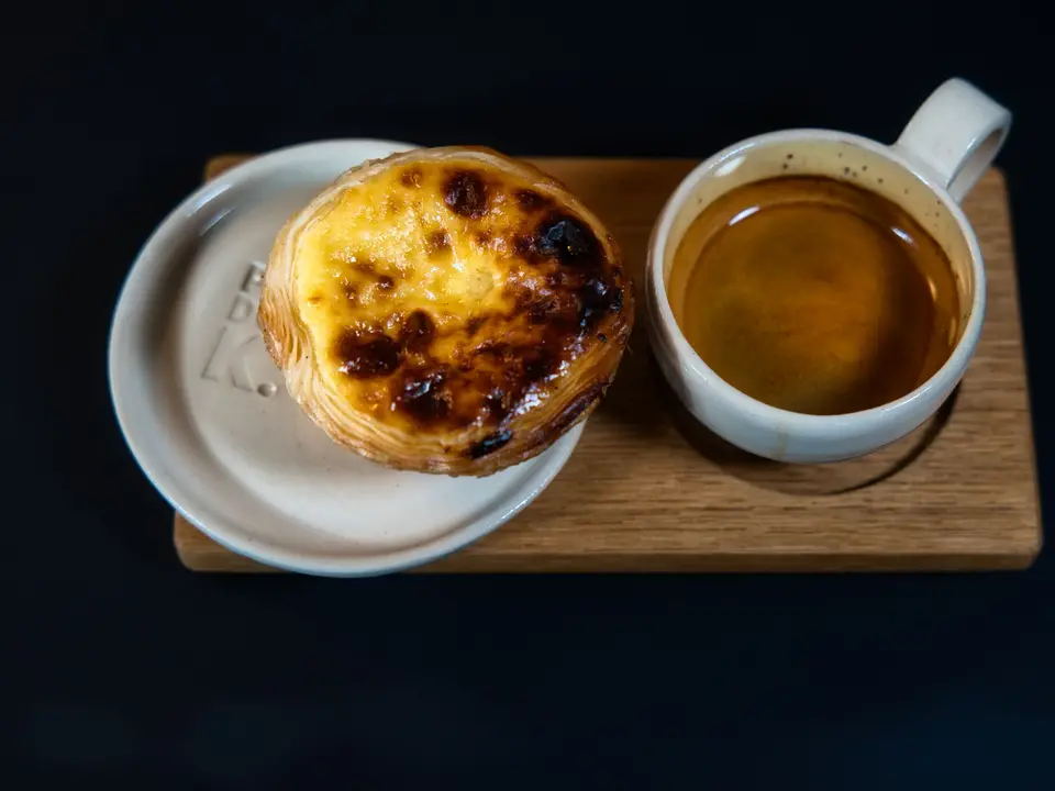 Pastel de nata from next door
