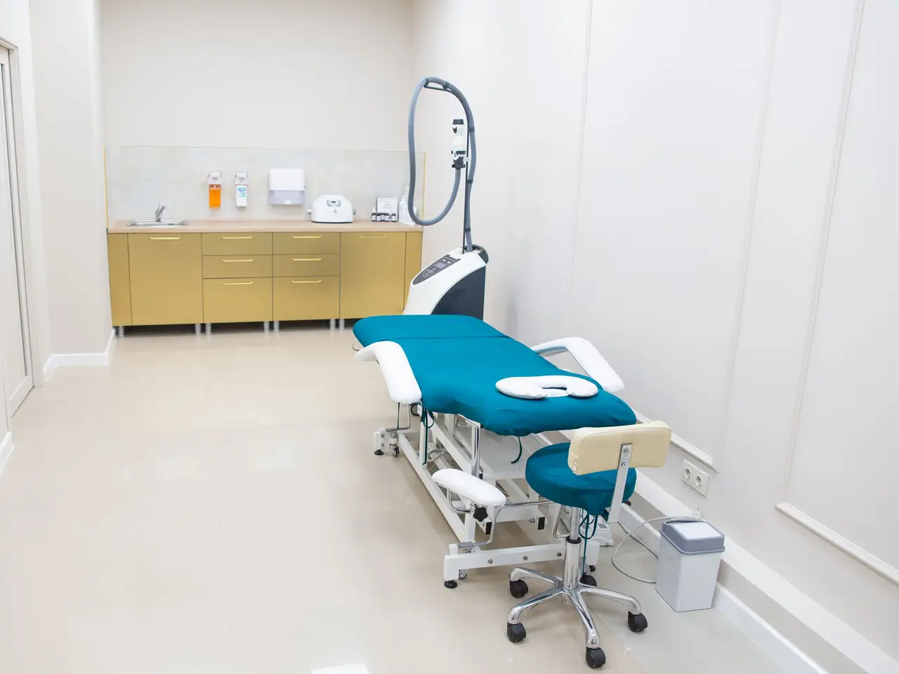Patient on a telehealth video call