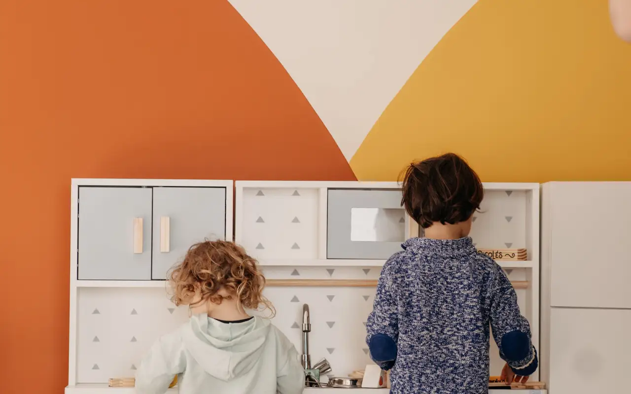 Toy aisle with stuffed animals and board games