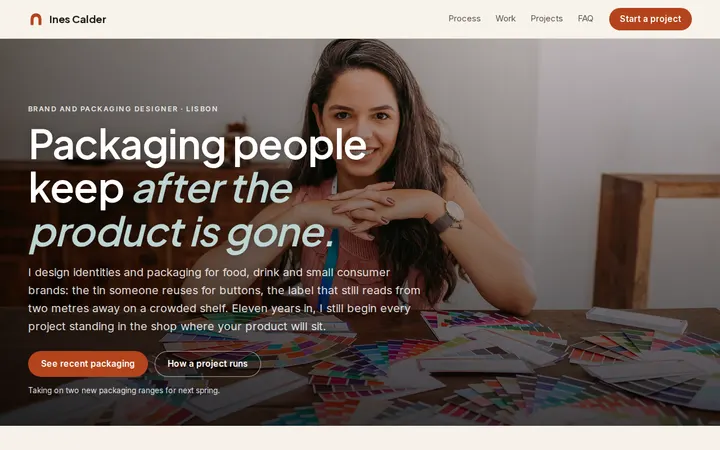 Mara Okonkwo website template preview