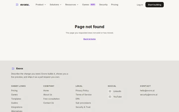 Scout People website template preview